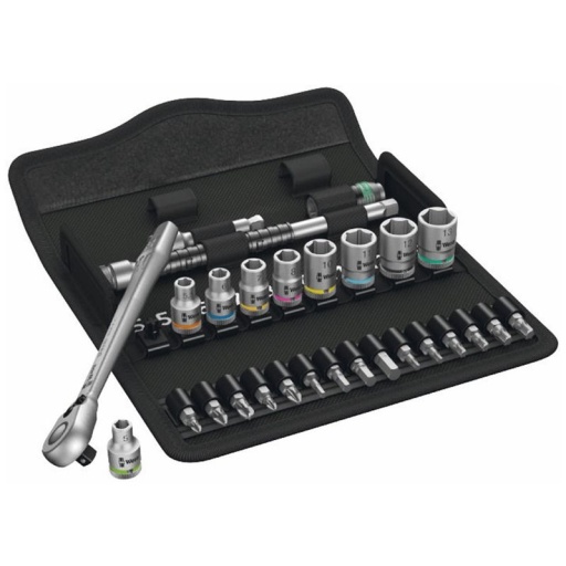 Trousse 1/4 zyklop metal 28 pièces