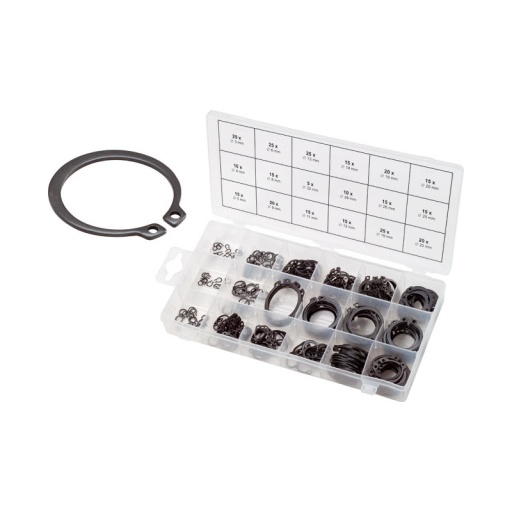 Assortiment 300 circlips extérieur