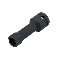 Douille pour rails en U de 13 mm à 6 panset carré de 1/2", pour rails de type Unistrut.
Douille pour rails en U avec côté usiné pour l'accès.
Dimensions : 6 pans, 13 mm x carré de 1/2" ; longueur : 72 mm. Douille longue adaptée à la longueur du goujon et à la profondeur du rail.
En chrome-molybdène avec fini au phosphate noir.
Douille pour accès difficile.
D'autres tailles sont également disponibles, veuillez consulter les références Laser 7699 (17 mm) et 8019 (19 mm)