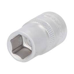 6 pans
Système FlankTraction
Selon DIN 3124 / ISO 2725
Carré d'entraînement intérieur selon DIN 3120 / ISO 1174 avec encoche pour verrouillage par bille
Pour une utilisation manuelle
Finition satinée
Chrome Vanadium
