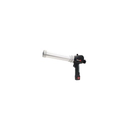 Pistolet à cartouche 600 mm sur batterie li-ion
- maniable et ergonomique grace a son corps bi-matière
- idéal pour cartouches de colle de silicone ou a base d'acrylique
- Mécanisme anti-goutte
- avance réglable par potentiometre
- charbons interchangeables
- avec 2 batteries lithium-ion de haute capacité
- une charge complète permet de travailler 15 cartouches a ~20°c
- durée de stockage en charge supérieure  grace sa
grande capacité de charge
- fonction de charge rapide 1h avec chargeur a coupure
automatique
- corps résistant aux chocs
- livre dans un coffret plastique robuste
- capacité : 600 ml
- vitesse d'avance sans charge : 6.1 mm / sec
- pression de travail:385 dan
- temps de charge : 1h
- batterie : 10.8 v aeur 1.5 ah"