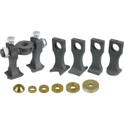 pour le démontage d’unités vissées et compactes de roulement de roues à 3 et 4 boulons sur l’essieu avant et arrière
Démontage selon les règles de l'art directement sur le véhicule
charge max 22t
griffes réversibles permettant un réglage rapide et facile au moyeu de roue
la capacité de réglage permet une utilisation sur tous les moyeux de roues avec roulement compact actuellement disponibles sur le marché
utilisation avec un vérin hydraulique ou une broche mécanique
charge minimale de travail
Mise en place manuelle sûre et simple
En acier spécial