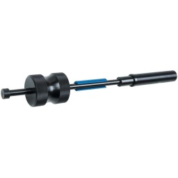 Masse à inertie pour bagues de queues de soupape
- permet une extraction rapide des bagues de soupapes
- n'endomm ge pas les guides de poussoirs de la culasse
- pince et douille en plastique
- coffret de rangement
- dia 10-19mm 