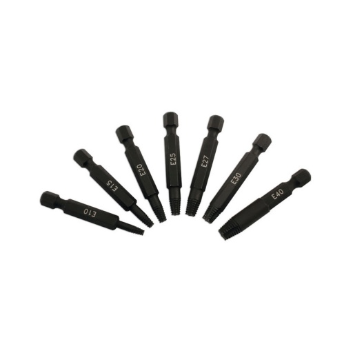 Jeu d'extracteur pour vis torx t10 t15 t20 t25 t27 t30 t40