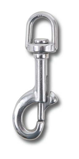 Mousqueton à émerillon AISI 316