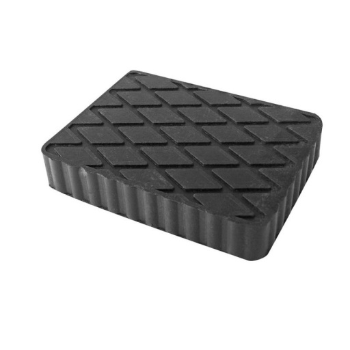 Tampon caoutchouc rectangulaire 160x120x30mm 