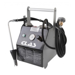 Compact et léger.
Arrêt automatique lorsque le niveau dans le bidon est trop bas.
Purge automatique après changement de bidon.
Contrôle l’étanchéité du circuit de frein basse pression.
Caractéristiques :
- alimentation 230V (cordon 5m)
- équipé d'un interrupteur M/A
- muni d'un régulateur de pression 0-2.5bar avec maintien de la poussée du liquide en flux pulsant
- manomètre de contrôle de pression 
- convient pour embrayages et freins (compatible systèmes ABS, EDS, ESP, SBC)
- capacité 5 litres permettant plusieurs opérations
- bidon interchangeable : assure la compatibilité du liquide DOT3/DOT4/DOT5/DOT6
- flexible L.3.5m
- dimensions : 460x300x320mm
- poids : 10kg
Livré avec bouchon métal Ø43mm
Maintien de la poussée du liquide en flux pulsant