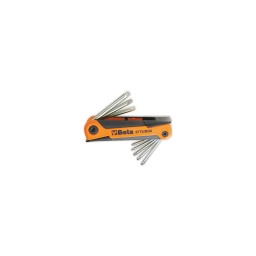 Monture de 8 clés torx
- composition:t9-t10-t15-t20-t25-t27-t30-t40
- nouveau système de blocage
- qualité premium beta depuis 1939
