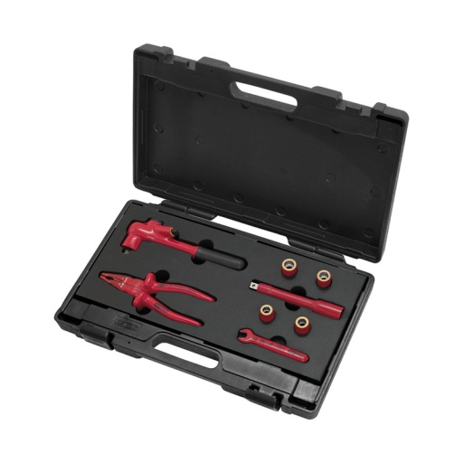 Coffret d'outils isolées pour véhicules électriques psa. 8 pcs