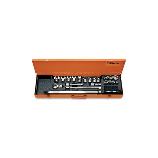 Coffret clé dynamométrique à emmanchant 60-300nm + accessoires beta 668 