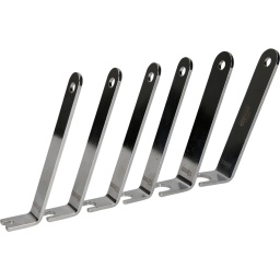 Pour un déverrouillage professionnel et sans dommages des connecteurs rapides pneumatiques 
Convient à toutes les tailles de conduites (6, 8, 10, 12 mm) 
Mise en place manuelle sûre et simple 

