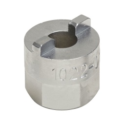 Ecrous à ergot
- pour écrous de piston d'amortisseur
- deux ergots
- entraînement 6 pans - 22.0 mm - chrome vanadium
utilisation : essieu arrière volkswagen