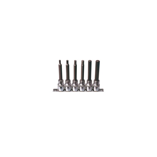 Rail de douilles tournevis 6 pans longue 1/2