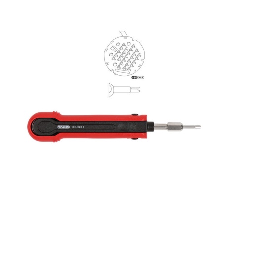 Extracteur universel de cosses pour connecteurs plats et ronds BMW