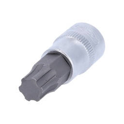 Torx PLUS
Carré d'entraînement intérieur selon DIN 3120 / ISO 1174 avec encoche pour verrouillage par bille
avec embout tournevis nickelé serti
Pour une utilisation manuelle
Finition satinée