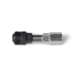 Extracteur pour manivelle
Pour écrous de 14 mm
L'extracteur pour manivelle Beta avec adaptateur interchangeable peut être utilisé aussi bien pour les axes carrés que cannelés.