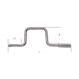 Vilebrequin carré mâle 3/8"
- long 315mm - qualité premium beta depuis 1939