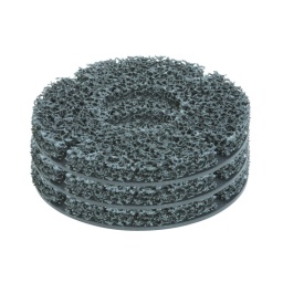 Disques de rechange. dia 160 mm - pour nettoyer les moyeux de roues et disques de freins
- pour moyeux de roues jusqu'a dia 160 mm de vl. utilitaires et véhicules de livraison
- optimise pour les nouveaux moyeux de roues avec diamètre intérieur agrandi (dia 75 mm 
- s'utilise avec une visseuse ou une perceuse (max. 1000 trs/m2)
- bande velcro pour un changement de disque rapide
- sans etincelle
- faible usure - permet de faire jusqu'a 100 véhicules
- degage un minimum de poussiere