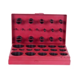 Assortiment de 407 joints toriques
70 shor. - en pouce section de 1/16 a 1/8"