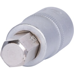 6 pans int&eacute;rieur
Selon DIN 7422
Carr&eacute; d'entra&icirc;nement int&eacute;rieur selon DIN 3120 / ISO 1174 avec encoche pour verrouillage par bille
Version courte
avec embout tournevis nickel&eacute; serti
Pour une utilisation manuelle
Finition satin&eacute;e
Chrome Vanadium
