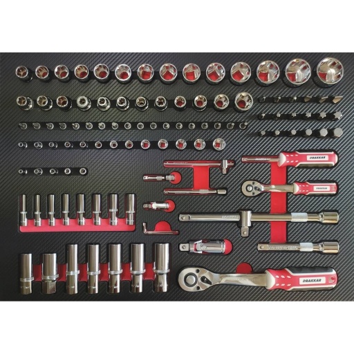 Module douille 1/4 1/2 110 pièces
