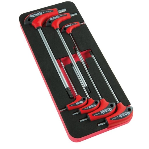 Module 7 clés mâles en T 6 pans