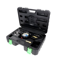 Coffret de contrôle de compression et d'étanchéïté pour moteurs essence/diesel COMPETITION 7 pcs
Outil de diagnostique de perte de compression
Adapté pour l'analyse des soupapes, segments de piston, chemises de cylindre,culasse ou joint de culasse
Meilleure alternative pour la mesure de la compression
Utilisation universelle
S'utilise avec moteur chaud
Coffret robuste en matière plastique