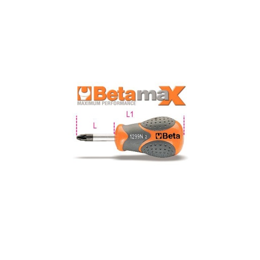 Tournevis pozidriv court pz2 betamax