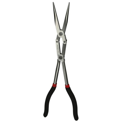 Pince plate à double articulation, L. 340mm