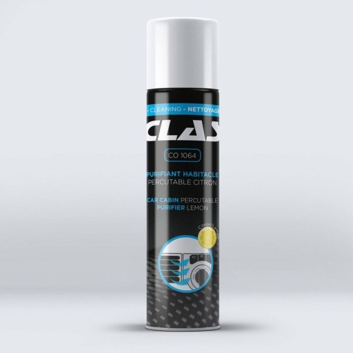 Spray purifiant habitacle percutable 100ml Citron