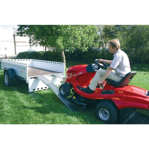 Jeu de 2 rampes aluminium incurvées