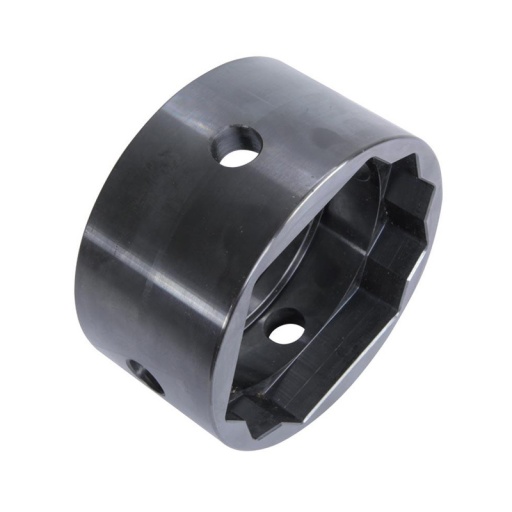 Douille moyeux remorque fruehauf réversible ovale l123mm dia110mm  pans
