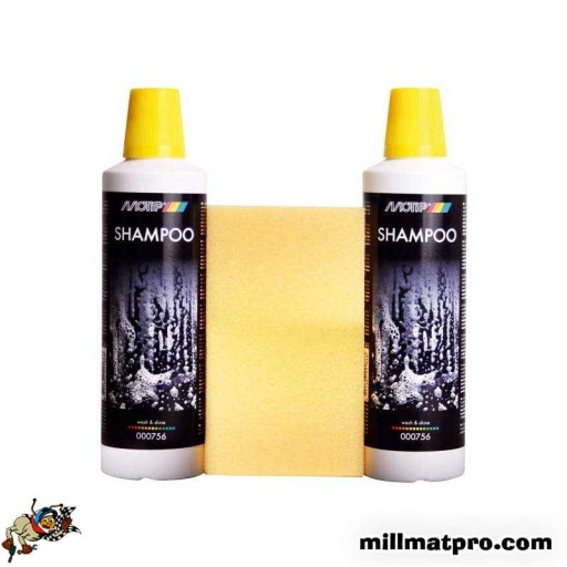 Kit shampooing automobile 2x 500ml