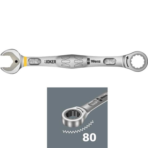 Clé cliquet droite cote en pouce Joker 3/4"