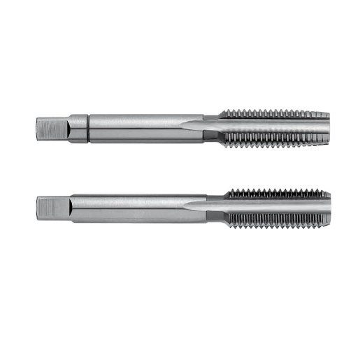 Jeu de 2 tarauds main, gaz - Ø1/8"