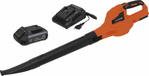 Souffleur de feuilles sur batterie 20V 242 m³/h batterie 2Ah chargeur 3A