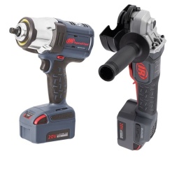Pack exclusif clé choc w7152 + meuleuse + 2 batteries 5ah + chargeur (rangement coffret ou sac selon arrivage)
La clé à chocs sans fil 1/2 Ingersoll Rand W7152 est le modèle le plus puissant de sa catégorie.
Cette déboulonneuse sur batterie est le fruit de plus d'un siècle d’expérience dans le domaine des outils électriques. cet outil vous garantit la puissance recherchée et le degré de maîtrise qu’il vous faut quand vous en avez besoin.
2040 Nm de couple maximum au desserrage - c'est la meilleure performance dans cette catégorie.
Cette clé choc ingersoll possède un mécanisme de frappe et d’entraînement entièrement en métal pour une durabilité et une fiabilité extrêmes.
Meuleuse G5351M 20V 115 /125mm 
Equipée d'un tout nouveau moteur brushless 0.75kw pour utilisation intensive
Conception de la tête compact et d'un corp de seulement 337 mm qui procure une excellente maniabilité.
Equipé d'un changement rapide pour les disques et d'un ajustage des carters de protection 
System anti-kickback et E-brake pour une totale sécurité