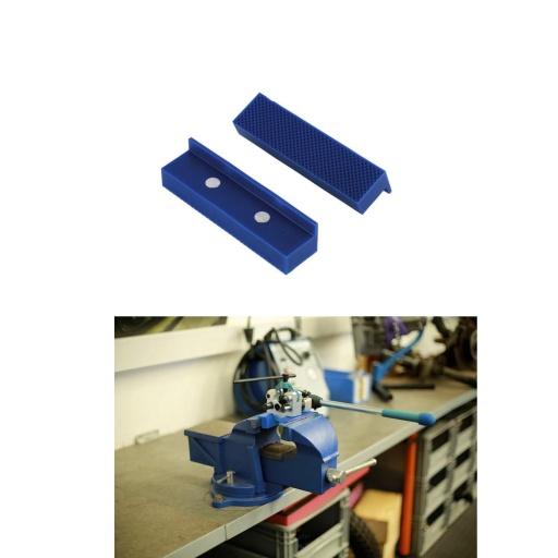 Mâchoires d'étau souples magnétiques de 113 mm