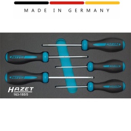 Module tournevis torx percé 5 pièces Hazet
Dimensions / longueur : 342 mm x 172 mm
Poids net (kg): 0.44 kg
- Composition : T10-T15-T20-T25-T30
