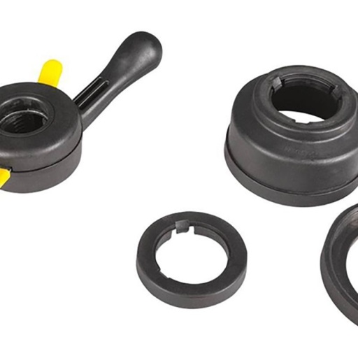 Ecrou rapide ø40x4mm avec bol/joint/bague pour arbre d'équilibreuse ø40mm