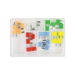 Fusible mini led - le fusible s'allume lorsqu'il est défectueux pour une identification plus rapide.
led bi-polarise unique brevetée.
assortiment populaire de fusibles mini led
contenu : 5amp. 10amp. 15amp. 20amp. 25amp. 30amm x 5 pcs de chaque
fourni dans une boite plastique avec crochet