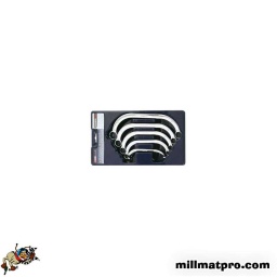 Jeu de clés polygonales demm lune chromeplus 

- finition crhomeplus
- idéal pour les démontages a acces difficile 
- tête 12 pans
- 10x12-11x13-14x17-16x18-19x22mm 