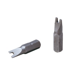 Embout de vissage spanner. 8 mm  entraînement 6.35 mm  l. 25 mm 