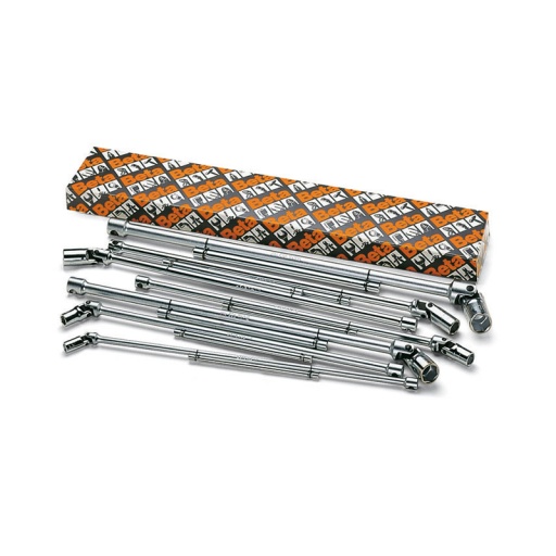 Jeu de 18 clé en t à cardan douille 6 pans beta