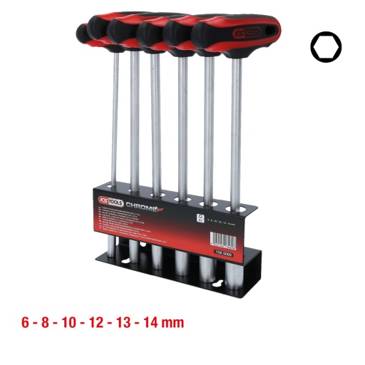 Jeu de clés à douille 6 pcs 6-14mm