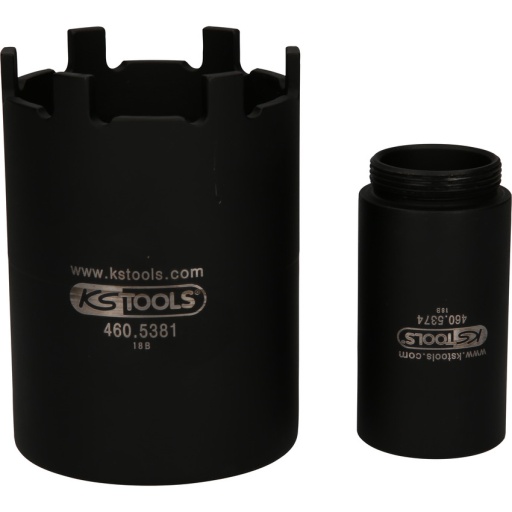 Jeu de douille à 6 ergots Ø 71,5 mm avec tube de centrage pour Mercedes, 2 pcs