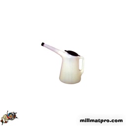 Broc verseur 5l bec flexible

- avec capuchon. et bouchon
- translucide