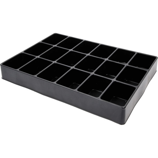 Insert en plastique pour rangement 18 compartiments