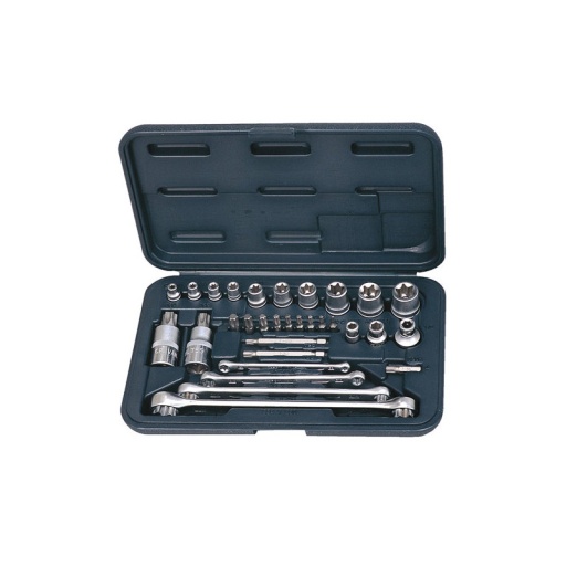 Coffret de douilles et douilles tournevis ultimate torx 31 pièces