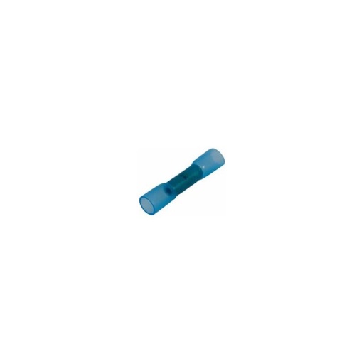 Cosses à jonction bout à bout thermorétractables bleu 1,5 à 2,5mm²